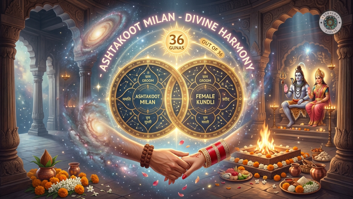 Kundli Matching for Marriage: Ashtakoot Milan & 36 Gunas Explained with Remedies