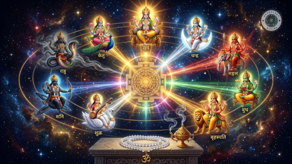 Navagraha Shanti Mantras: Complete Chanting Guide for Planetary Peace and Aura Cleansing
