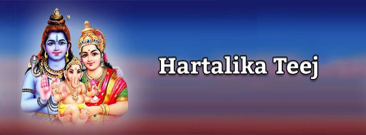 Hartalika Teej Banner