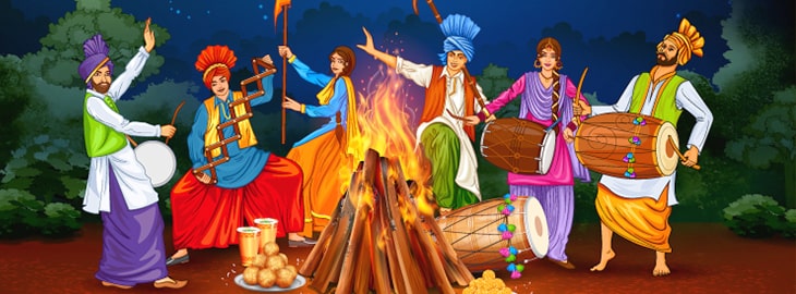 Lohri Banner